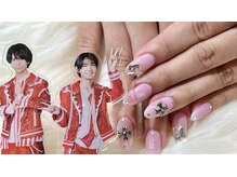 エミュレ(emure.)/イニシャルピンクネイル