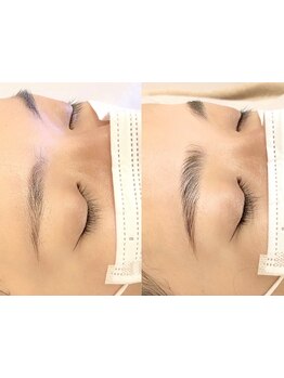 アイブロウメニューがあるサロン