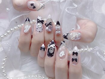 エンエンスタイル(enenstyle)の写真/韓国/ワンホン/海外デザインが得意なサロン☆華やかデザイン~ナチュラル可愛いデザインまで豊富にご用意♪