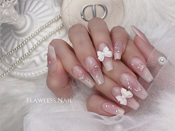 フローレスネイル 新宿西口店(FlawlessNail)の写真/【オフ無料 アートやり放題120分￥9100/150分￥11000】持込画像OK!フルオーダーデザインで理想の指先に★
