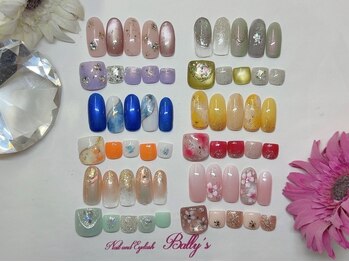 サロン バリーズ 赤羽店(BALLY'S)の写真/【春のキャンペーン】ハンド¥7800/フット¥7800/ハンド&フットでお得！セットネイル(組合せ自由)¥15000