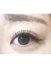 マツエク/まつげパーマ/パリジェンヌ/眉毛/LED etora新宿/マットフラットラッシュ