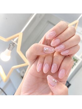グレイリー(Grailey)の写真/美爪フォルムに自信あり。調色対応で理想の指先へ。日常のちょっとした癒しを叶えるネイル時間。