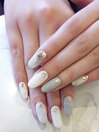 大人シンプルNail