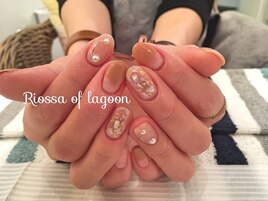 クリアシェルとナチュラルグラデ
