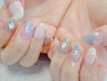 ラルネイル 大宮(Lull. nail)/*BLUE*ニュアンス*