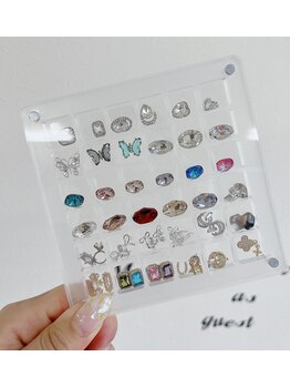 ココズネイル(COCO'SNAIL)/お好みのパーツを選べます