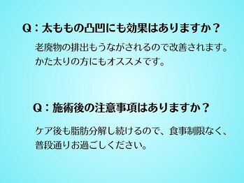 リクラ(Reclat)/スピードダイエットQ&A