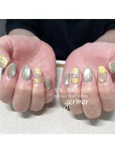 ジェルメ(germer)/マグネットとミモザネイル★