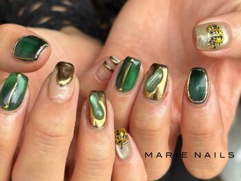 マリーネイルズ 表参道店(MARIE NAILS)の写真/★オフ込み design¥11000！デザイン持ち込みOK♪ライフスタイルデザイン＆爪の形もご提案♪１week保証付き