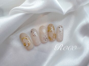ロコ(ROCO)/ブライダル上品エレガントネイル