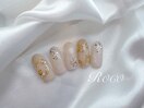 ブライダル上品エレガントネイル