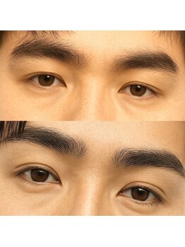 トップ ブロウ オム(TOP BROW HOMME)の写真/メンズに超特化した眉毛専門店★男磨きのステップアップとして最高の眉毛をご提案！