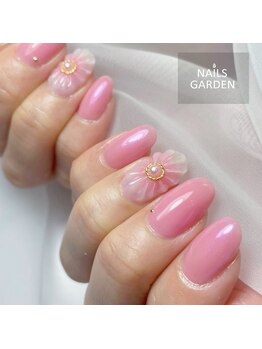 ネイルズガーデン(NAILS GARDEN)/フラワーネイル