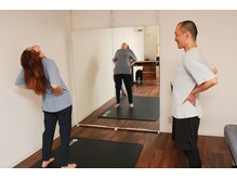 合の手/カウンセリング4/可動域の確認