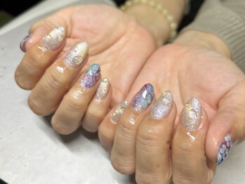 アエン(Aen)/紫陽花ネイル☆PlanM
