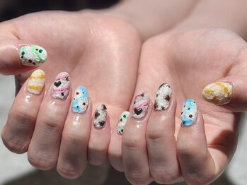 ネイルアン 下中野店(Nail Ann)/持ち込みデザイン150分