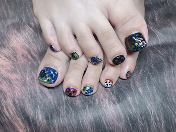 ピピランチェ(PIPIRANCHE)/深み極めたフットネイル