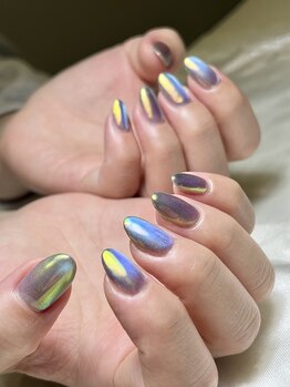ネイルサロン プール ヴー(Nail Salon Pour Vous)/NEWマグネット+ミラー ネイル