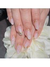 ネイルサロン イツキ(itsuki)/天然石♪水晶♪クラック♪大理石