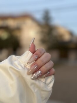 チャイ 大阪上本町店(chai)/ツイードネイル