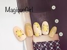 【フラワーネイル】