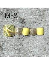 はあとねいる 町田店/Design No.M-8 フットネイル