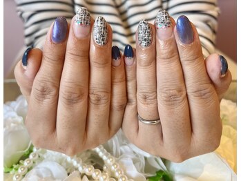 【ツイードネイル】6600円♪