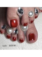 ネイルズミラク(nail's mirac.)/レッドネイル
