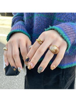 ハラジュクネイルズ(harajukunails)/ニュアンスやり放題｜60分