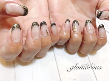 ネイルグラマラス 西新井店/《パラジェル》上品フレンチ