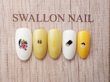 スワロンネイル(SWALLON NAIL)/バレンタインデザイン