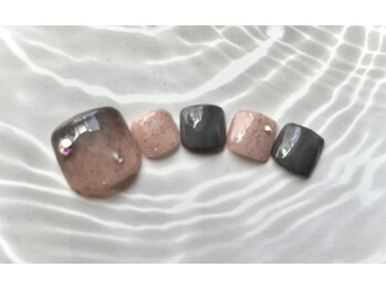 ネイルアンドビューティーサロン シュエット(CHOUETTE)/フットネイル　定額ライトコース