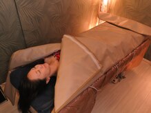 サロン ド オージャス(salon de ojas)/ヒートマットで発汗♪