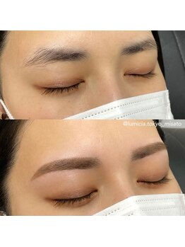 ルミシアトウキョウ 大阪梅田店(LUMICIA.TOKYO)/黄金比美眉/アイブロウWAX/梅田