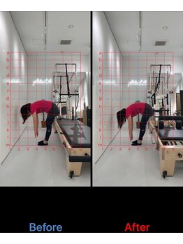 ピラティスエルエー(pilates LA)/たった1回のビフォーアフター