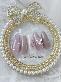 マグネットネイル　ハートパーツ