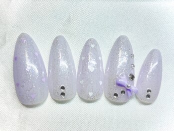 RK nail 中野坂上《フィルイン専門店/韓国ネイル/ワンホン/長さ出し/マグネット》/定額デザイン2¥新規6,800