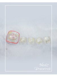 フットネイル：No.67