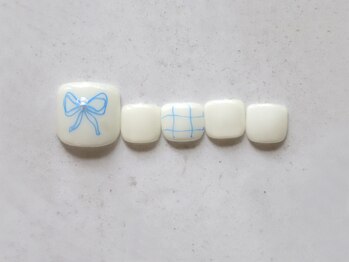 ディーネイル アイラッシュ オカザキ(DEE nail×eyelash okazaki)/A122フットプレミアム定額