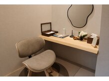 ゼン(Zen)の雰囲気（施術後もゆっくり身支度を整えられる空間をご用意しています。）