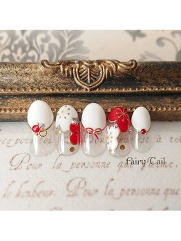 フェアリーテイル(Fairy Tail)/成人式ネイル/お正月ネイル