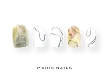 マリーネイルズ 近鉄あべのハルカス店(MARIE NAILS)/新規様6000円 メタリック 0428b