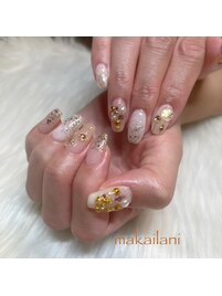 クリスマスネイル