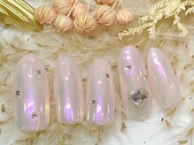 アイラッシュトウキョウドットライズ エキニア横浜店(TOKYO.RISE)/ワンホン風オーロラネイル