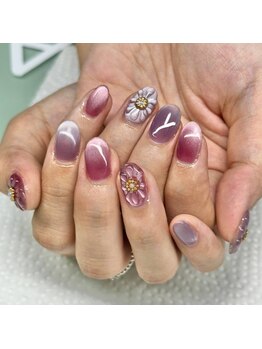 ザ サロン フラン(THE SALON FRANC)/フラワーネイル