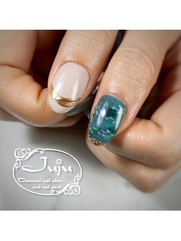 ジュジュ(Juju)/絵画ネイル モネの睡蓮