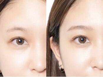 リム(RIM)の写真/【話題のハリウッドブロウリフト導入】自眉を活かして毛流れを整えることでナチュラルなのに垢抜けた印象に
