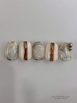 コード 北参道 千駄ヶ谷(cord)/鉱物ネイル