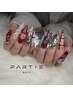 ギャルネイル◆長さだし込み